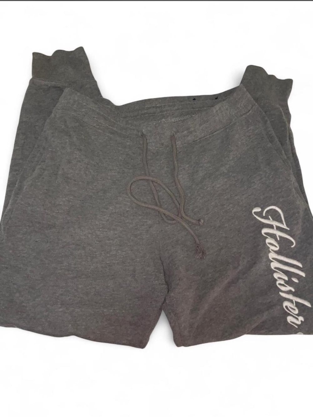 Hollister Charcoal Drawstring Lounge Shorts